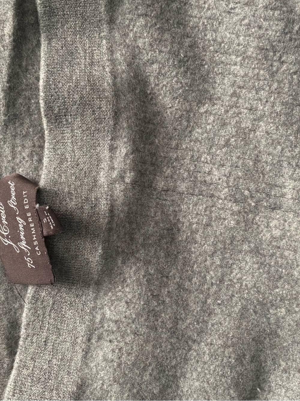 J. Crew Olive cashmere pants
